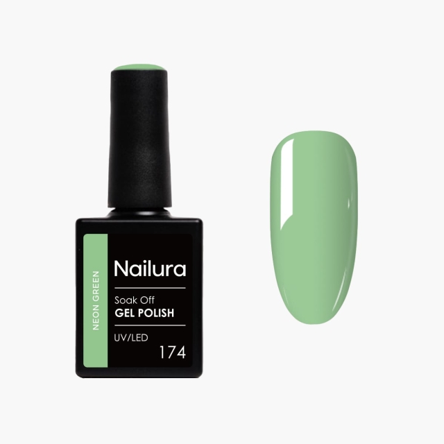 Nailura Geelilakka 174 – Neonvihreä – 10 ml
