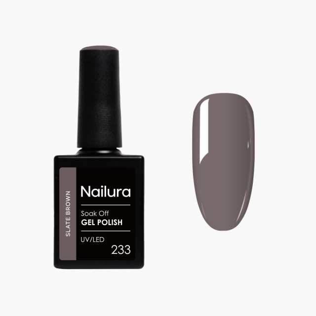 Nailura Geelilakka 233 – Slate Brown – 10 ml