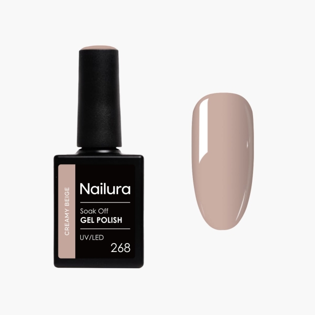 Nailura Geelilakka 268 – Creamy Beige – 10 ml