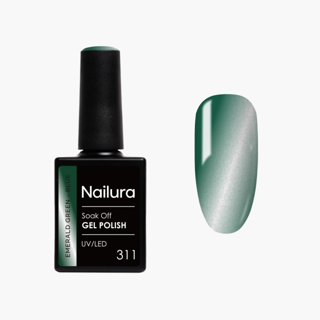 Nailura Geelilakka 311 – Emerald Green Blue – 10 ml