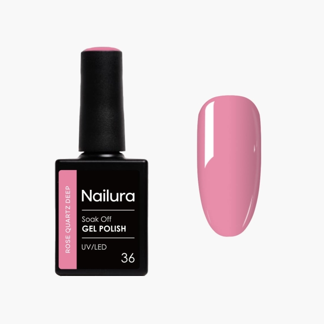 Nailura Geelilakka 36 – Rose Quartz Deep – 10 ml