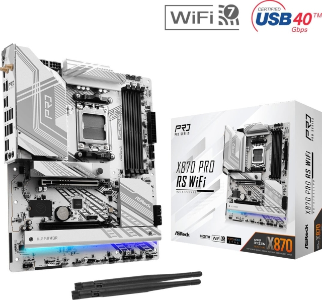 ASRock X870 PRO RS WIFI ATX -emolevy