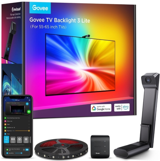 Govee TV Backlight 3 Lite -LED-valonauha, 55 - 65" televisioille