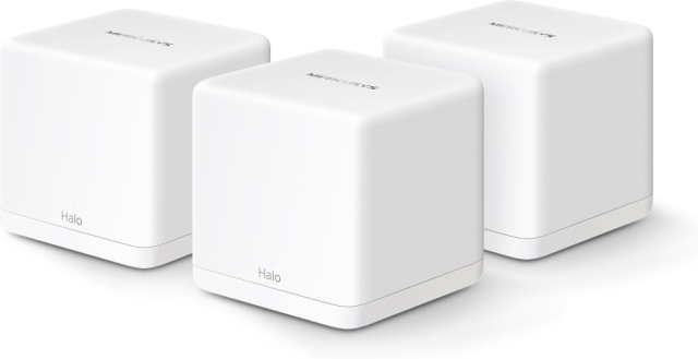 Mercusys Halo H60X WiFi 6 -Mesh-järjestelmä, 3-pack