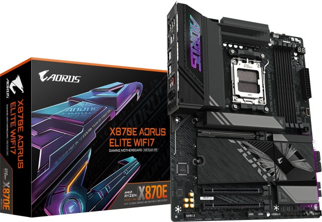 Gigabyte X870E AORUS ELITE WIFI7 ATX -emolevy