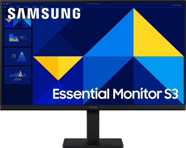Samsung Essential Monitor S3 (S30GD) 24" Full HD -näyttö