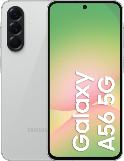 Samsung Galaxy A56 5G puhelin, 128/8 Gt, vaaleanharmaa
