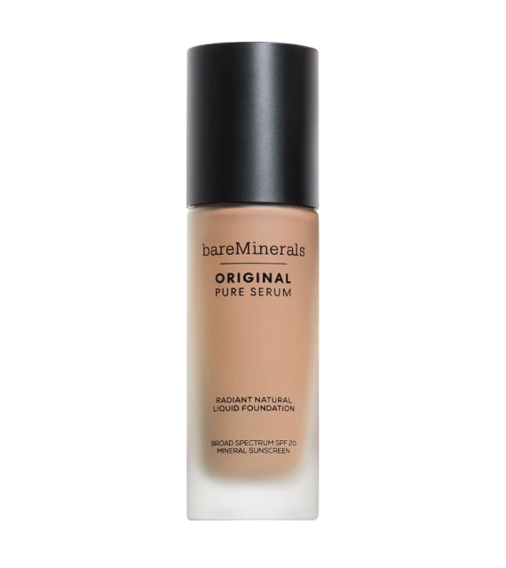BareMinerals ORIGINAL Pure Serum Radiant Natural -nestemäinen meikkivoide, mineraalinen SPF 20