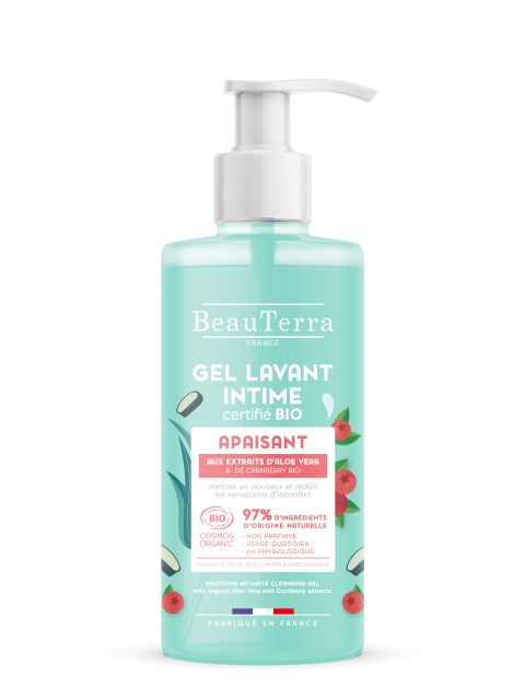 BeauTerra Rauhoittava intiimigeeli – BIO – 500 ml