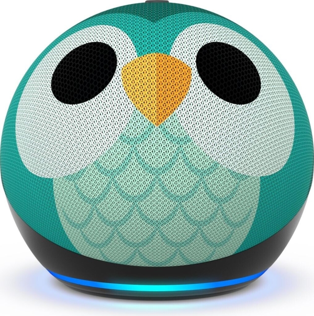 Amazon Echo Dot Kids 5. sukupolvi, Owl Edition