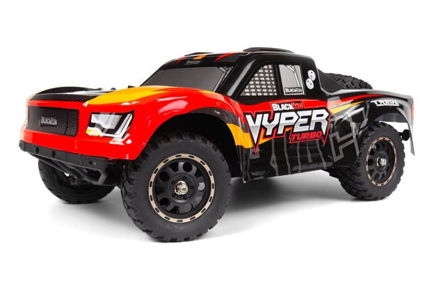 Blackzon SC Turbo 1/16 4WD 2S harjaton - Punainen/Oranssi (540275)