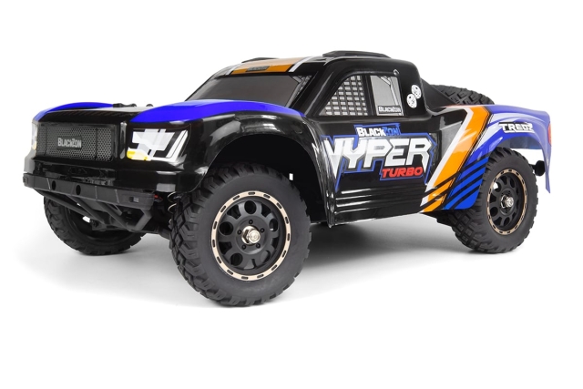 Blackzon Vyper SC Turbo 1/16 4WD 2S Brushless – sininen/oranssi (540276)