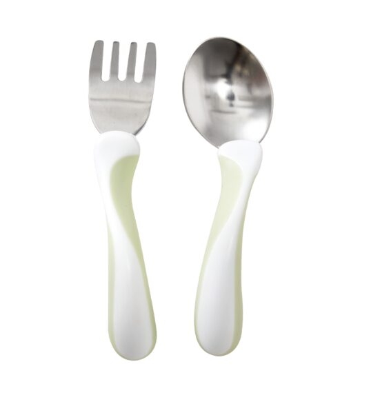 Bambino My First Fork & Spoon - Minttu