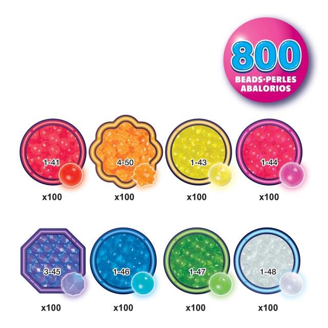 Aqua Beads Aquabeads – Neon-helmi-pakkaus (35143)