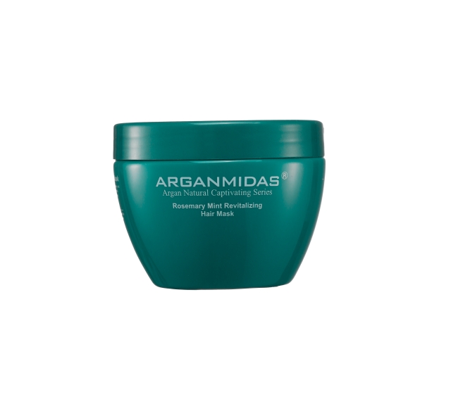 Arganmidas Rosmariini-minttu-elvyttävä hiusnaamio – 300 ml