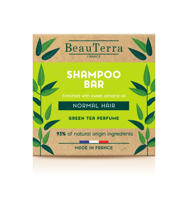 BeauTerra Shampoopala – normaalille hiuksille – 75 g