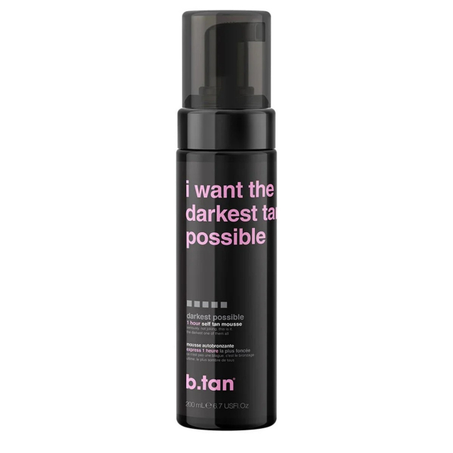 b.tan I Want The Darkest Tan Possible -rusketusmousse 200 ml