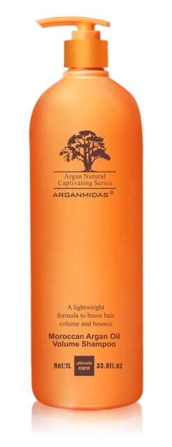 Arganmidas Marokkolainen arganöljy-volyymishampoo – 1000 ml