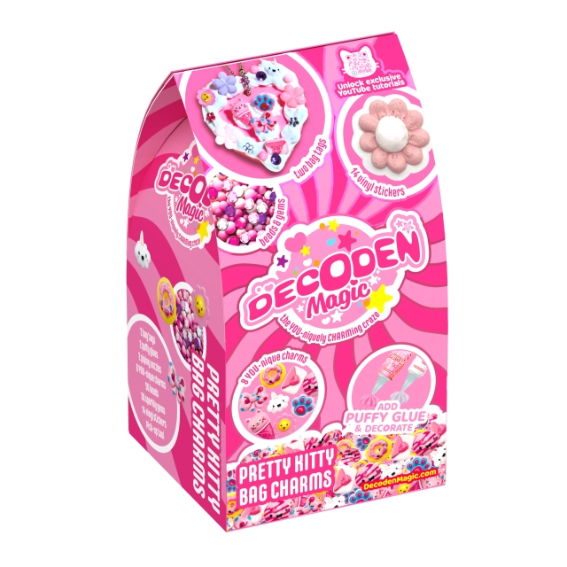 3D Magic Mini Pretty Kitty -laukun koristeet (481-0130)