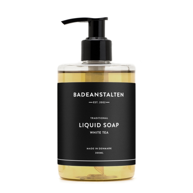 Badeanstalten Nestesaippua – Valkoinen tee – 300 ml