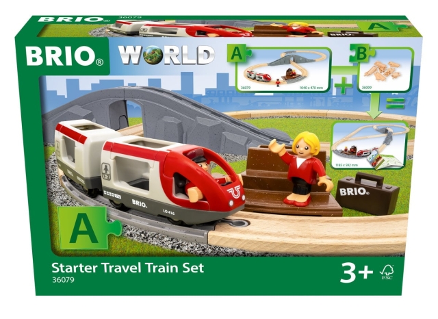 BRIO Starter-matkajunasetti – 36079