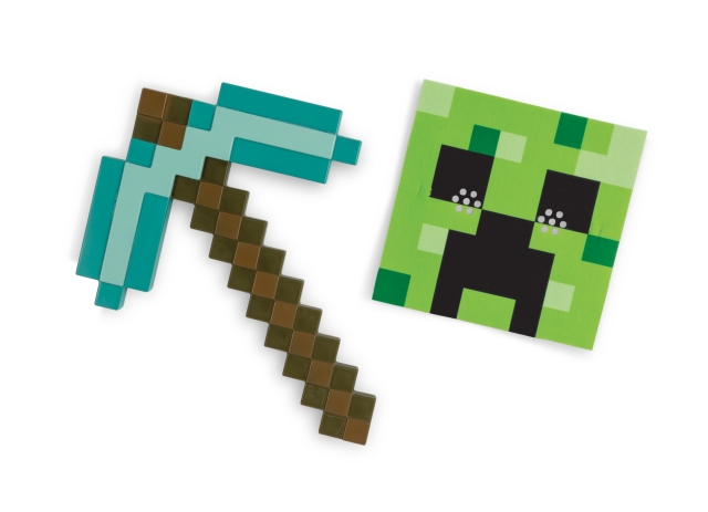 Disguise Minecraft-kirves ja naamio (156269)