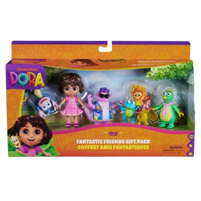 Dora The Explorer Figuurilahjapakkaus, 5 kpl (6073738)
