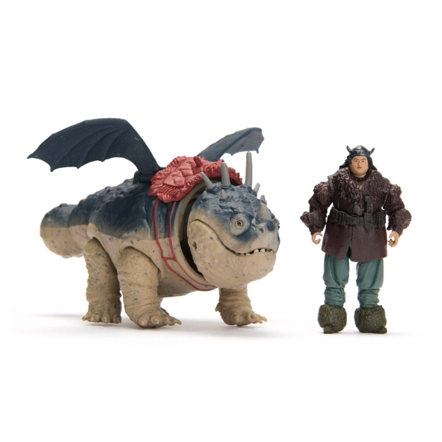 Dragons Elokuva - Viikinki ja Deluxe-lohikäärme - Gronckle + Fishlegs