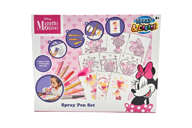 Disney Minnie Mouse -puhalluskynäsetti (MM24364)