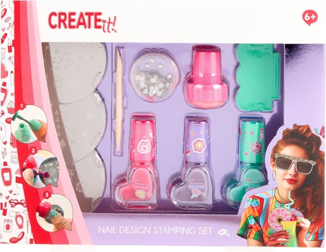 CREATE it! Kynsien koristelusetti Stampy (884503V1)