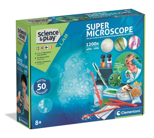 Clementoni Supermikroskooppi 1200x (I-78391)