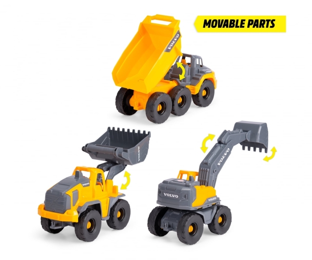 Dickie Toys Volvo On Site Work Force (203725007)