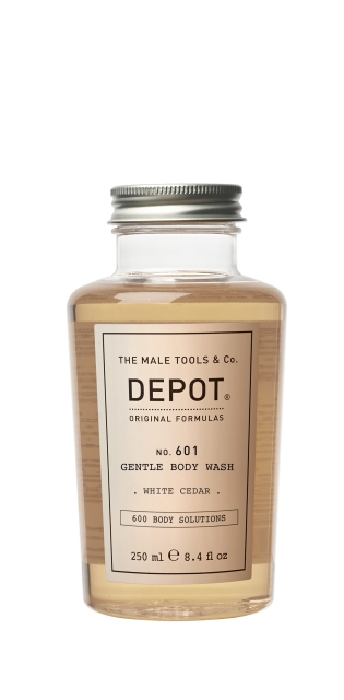 Depot The Male Tools & Co. Depot - nro 601 Hellävarainen vartalonpesuaine, valkoinen setri - 250 ml