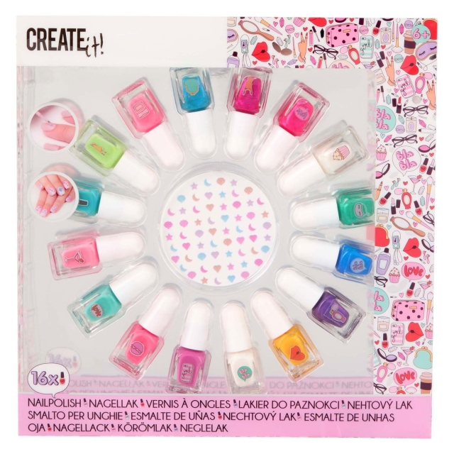 CREATE it! Kynsilakkasetti Mermaid, 16 pulloa (84515BV1)