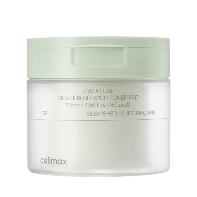 Celimax Cica BHA Blemish Toner Pad - 60 kpl