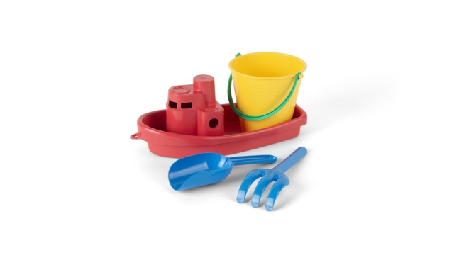 Dantoy Classic Recycled -sarjan punainen venesetti verkossa (1432)