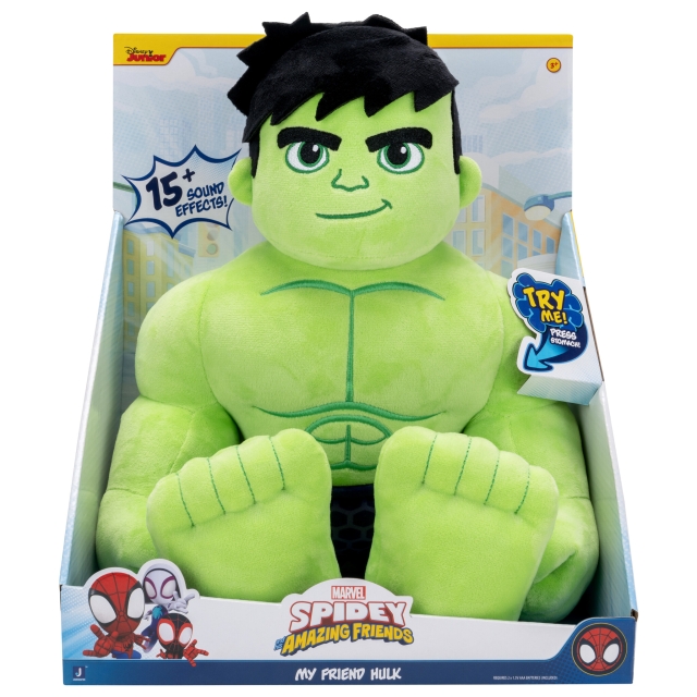 Disney Spidey – My Friend Hulk -pehmolelu (SNF0325)