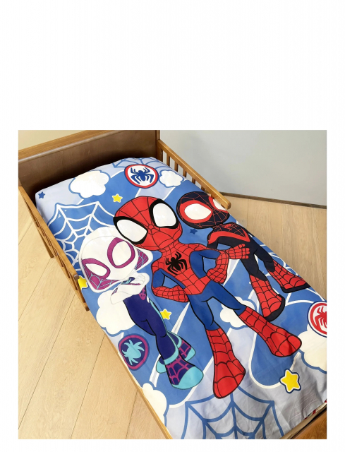 BrandMac Vuodevaatteet – Aikuisten koko 140 x 200 cm – Spidey  (1001016)