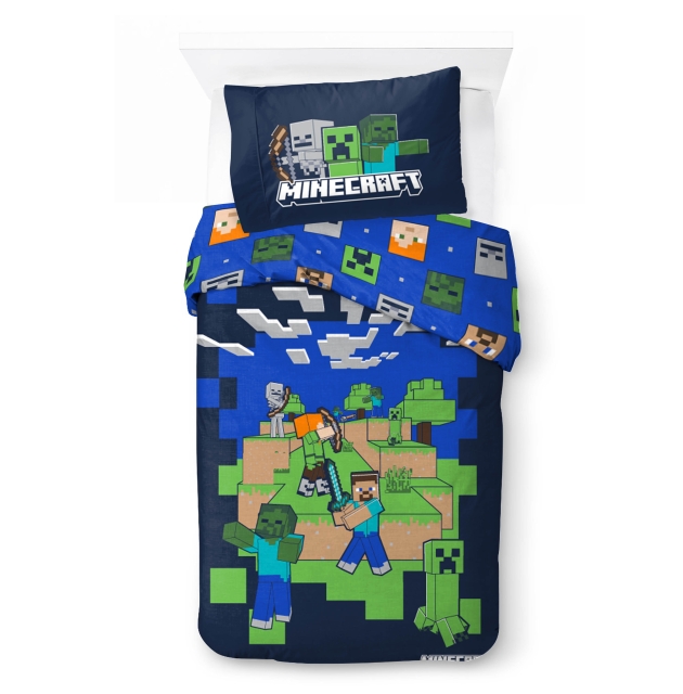BrandMac Vuodevaatteet – Aikuisten koko 140 x 200 cm – Minecraft I got your back (1029649)