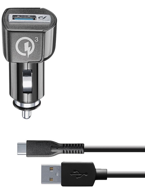 Cellularline Matkapuhelintarvikkeet Autolaturi 15 W, Huawei-yhteensopiva, sis. USB