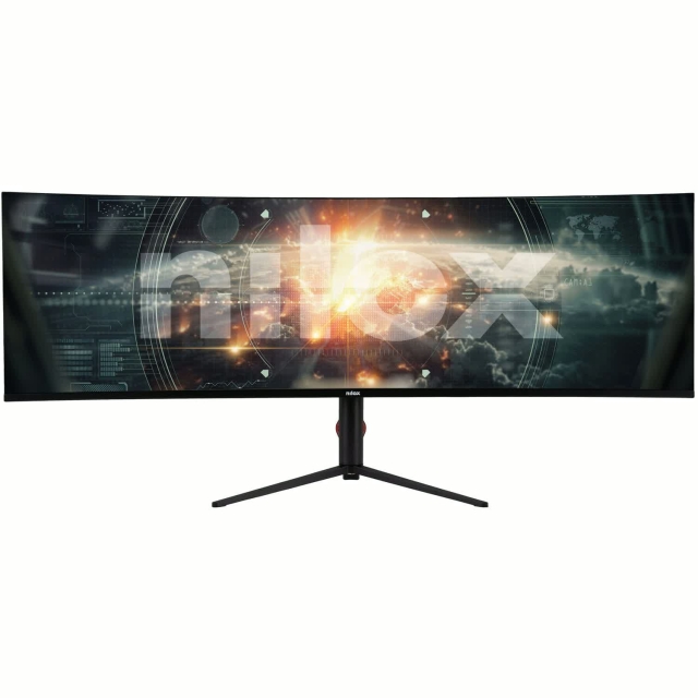 Nilox Bildskärm 49" Super Ultra-wide Curved Gaming IPS DQHD 144Hz 1ms