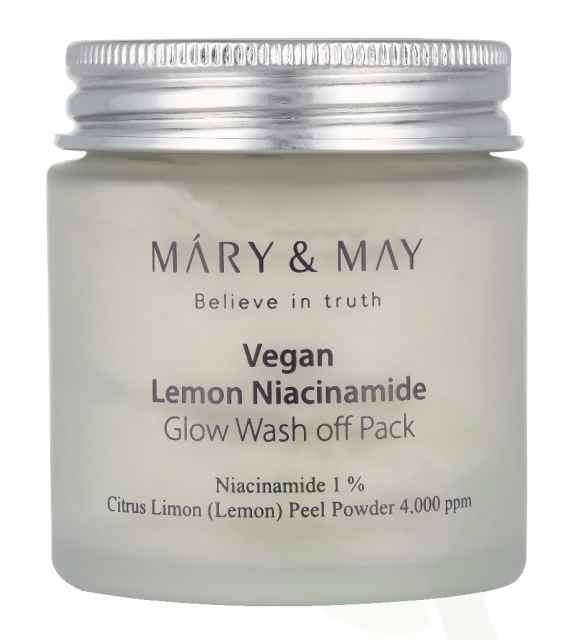 Mary & May Mary&May Lemon Niacinamide Glow Wash Off Pack 125 g