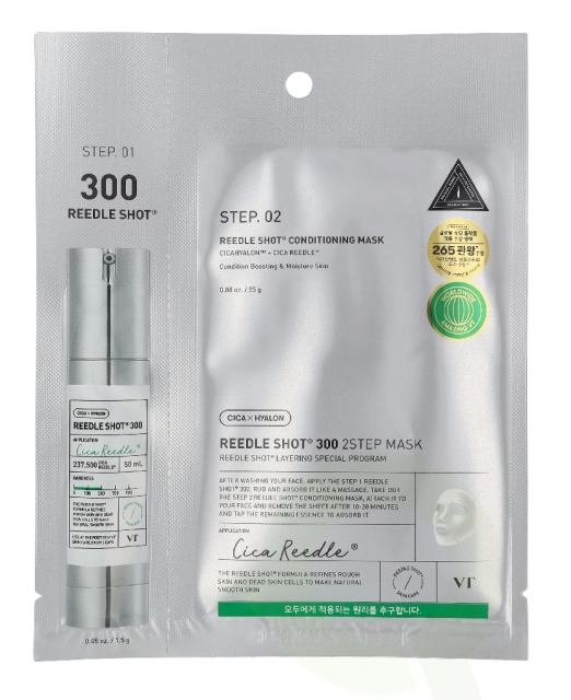 VT Cosmetics Reedle Shot 300 2Step Mask 26.5 g