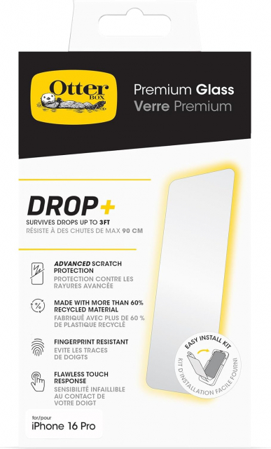 Otterbox Glass Iphone 16 Pro Max - Clear - Propack