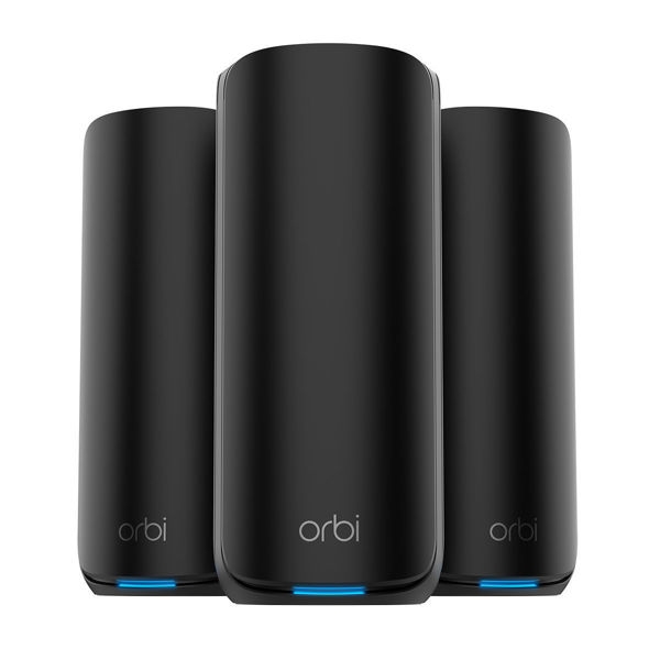 Netgear Router ORBI8 TB WIFI7 3-Pack Black Bundle NETGEAR