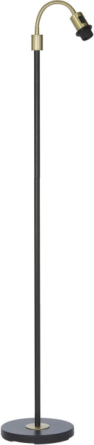 PR Home Golvlampfot Amy Golvfot Flex1 Svart/Mässing 150 cm PR Home