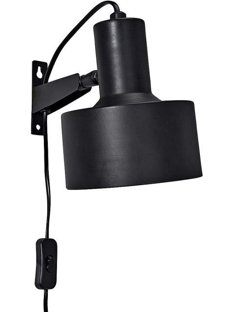 PR Home Vägglampa Solo Matt svart 23cm PR Home