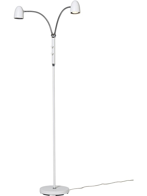 Armaturhantverk Golvlampa Koster Vit 2-armad G 898/05 Armaturhantverk