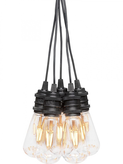 Konstsmide Ljusslingor 2365-800  E27 10 LED utbytbar Konstsmide