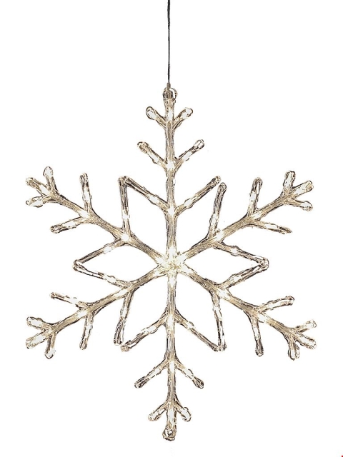 Konstsmide Snöflinga 4460-103 Konstsmide